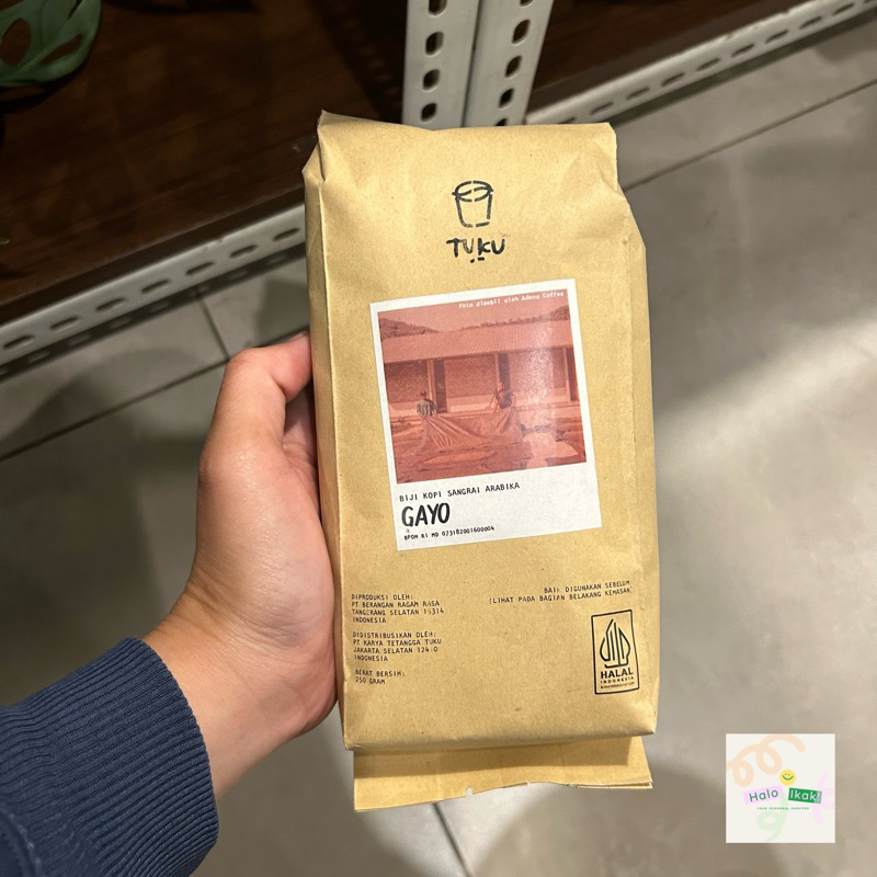 Kopi Tuku - Biji Kopi Single Origin Gayo 250gr