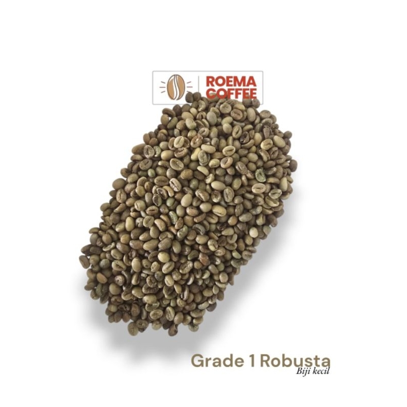 

Greenbean Grade 1 Robusta (biji kecil) 1 Kg