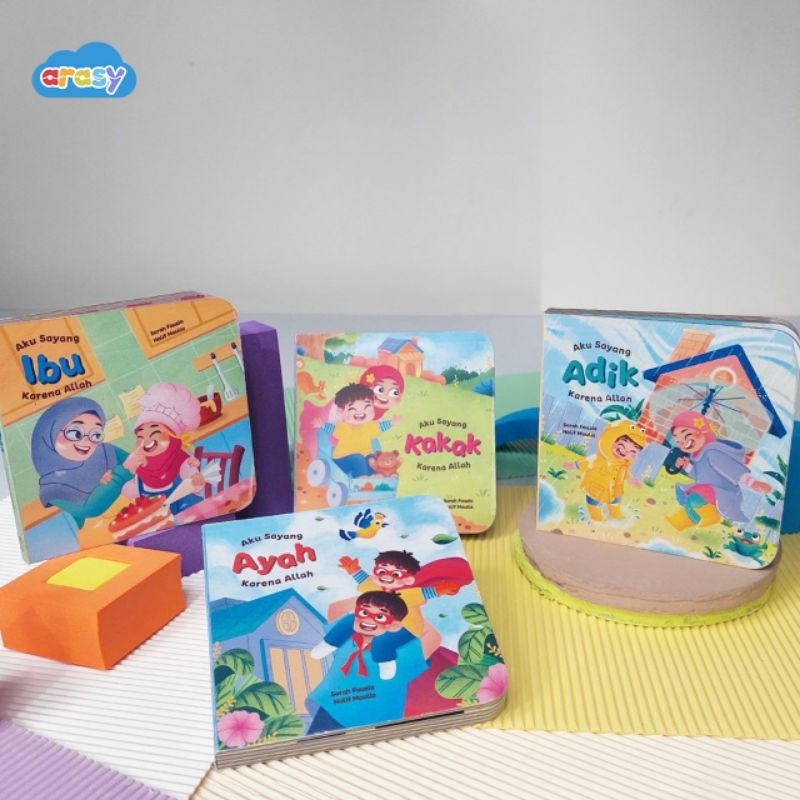 BOARDBOOK MUSLIM FAMILY SERIES [ arasy ]