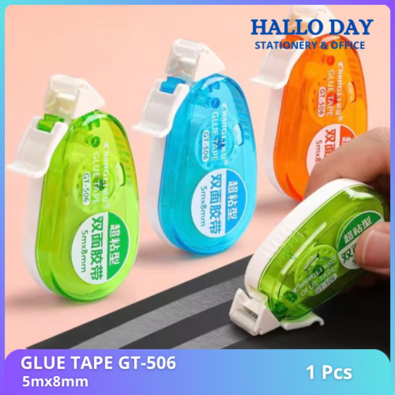 

HD Glue Tape Lem Roll GT-506 Lem Kertas Double Tape