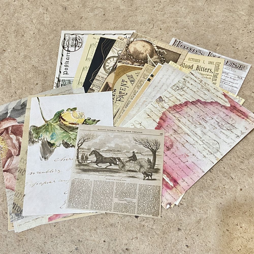 

REBCO Art Paper Decoration Journal Kit / Set Dekorasi Scrapbook Bujo