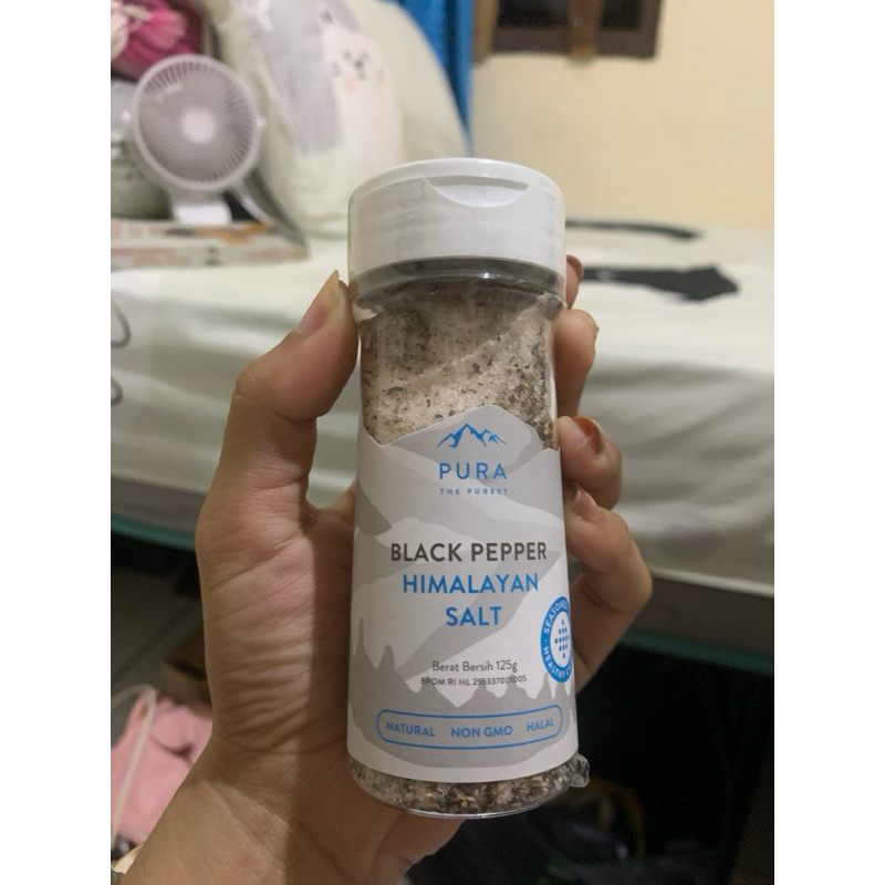 

Pura - Garam Himalayan Salt Black Pepper 125 g