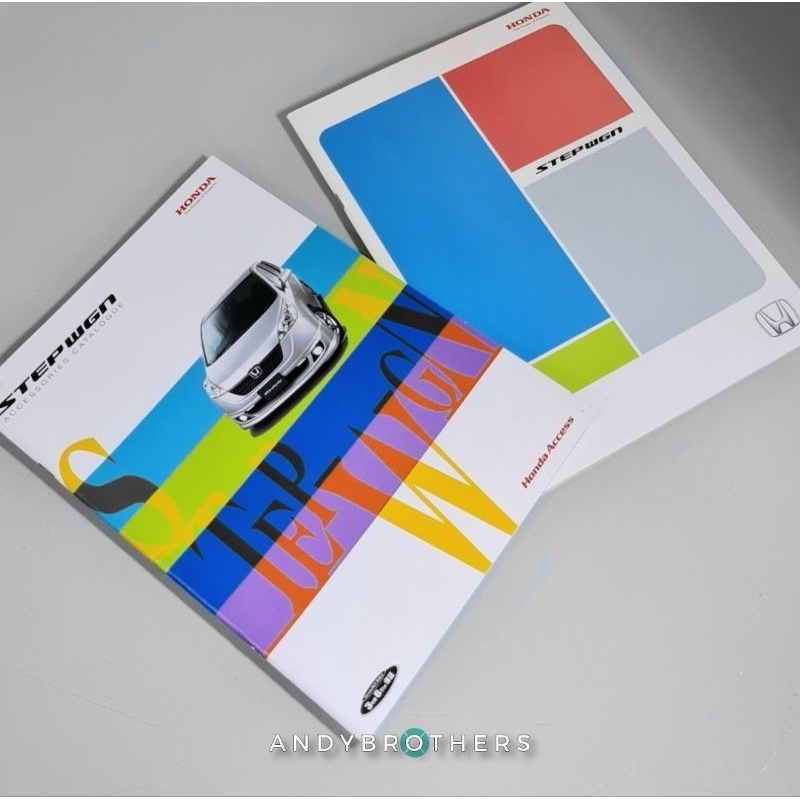 Buku / Brosur / Katalog / Booklet Japan JDM HONDA STEPWGN Step Wagon 2005-2009 ORIGINAL