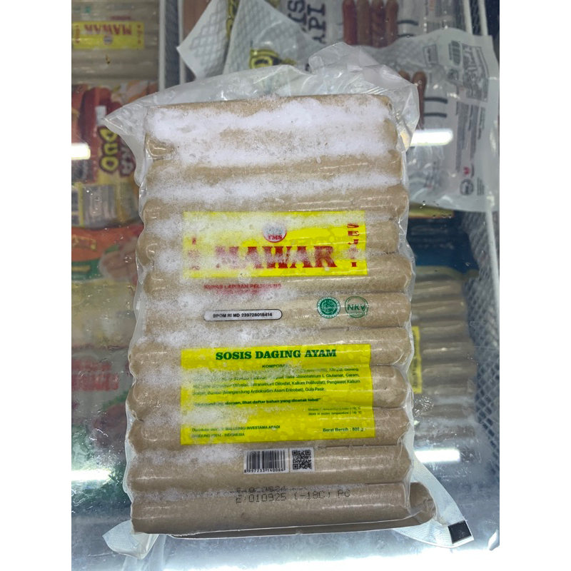 

Mawar Sosis Ayam 800 gram