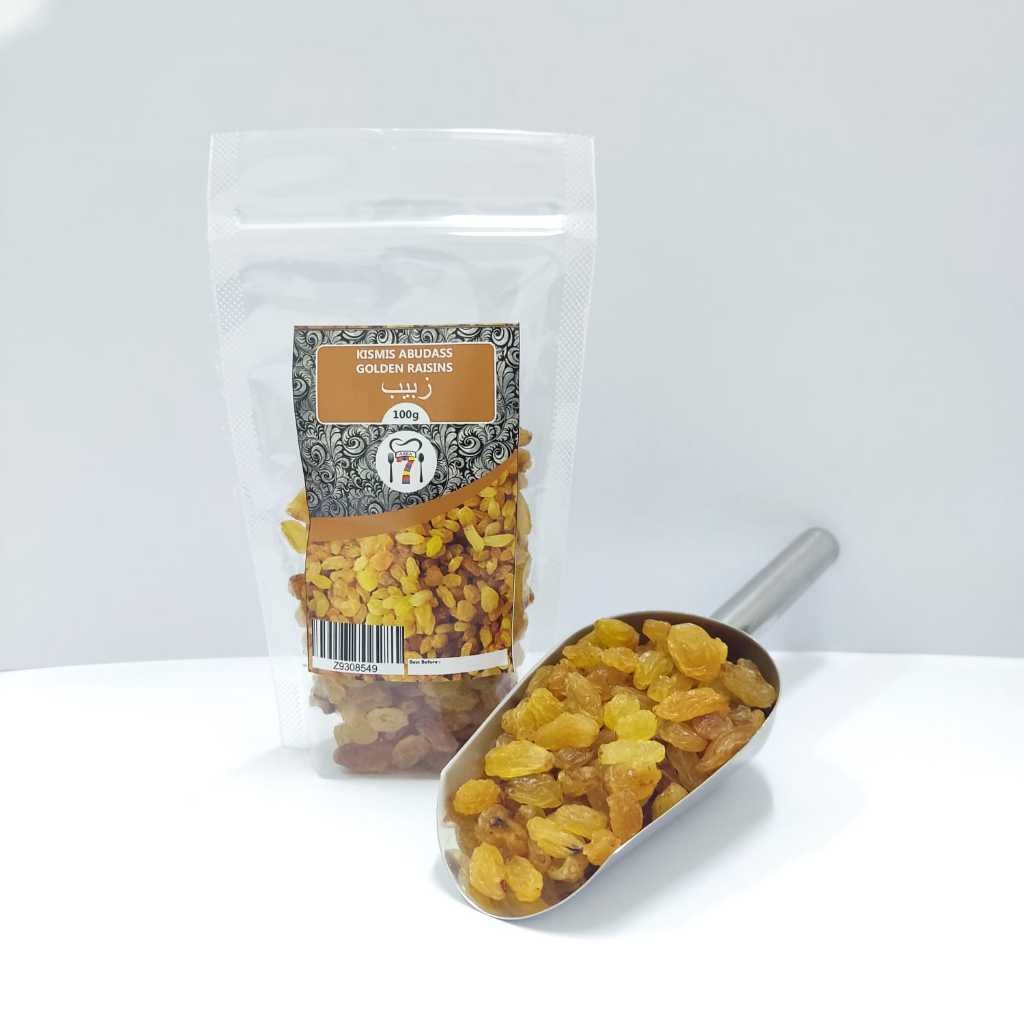 

KISMIS ABUDASS GOLDEN RAISINS 100GR