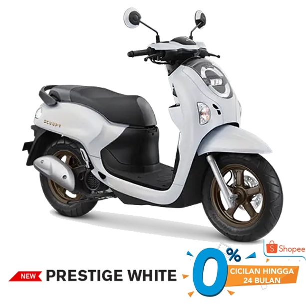 Sepeda Motor Honda SCOOPY Prestige Stylish SmartKey Keyless CBS ISS