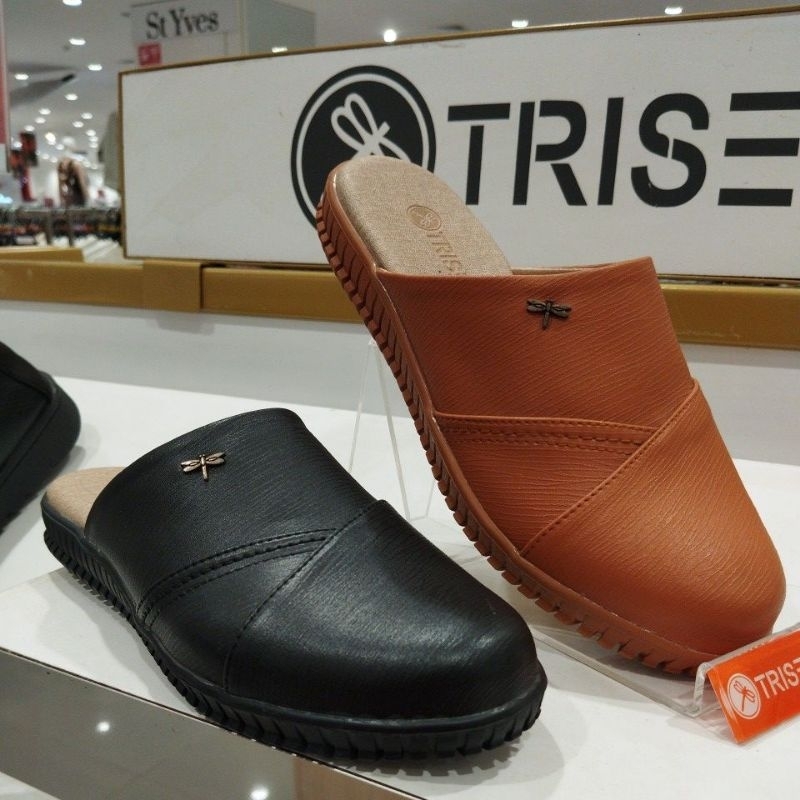 triset sepatu sandal wanita, sendal slop , flat shoes