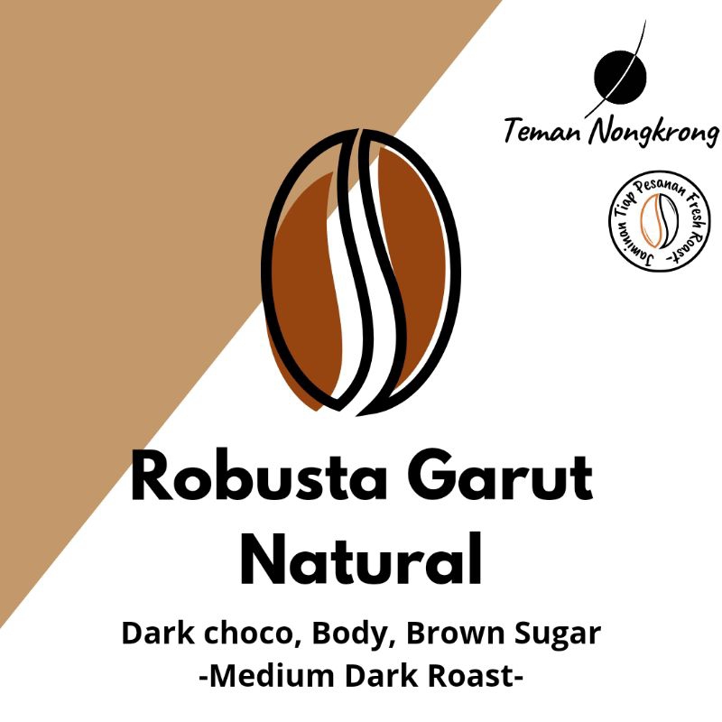 

Robusta Garut Natural Proses 100gr
