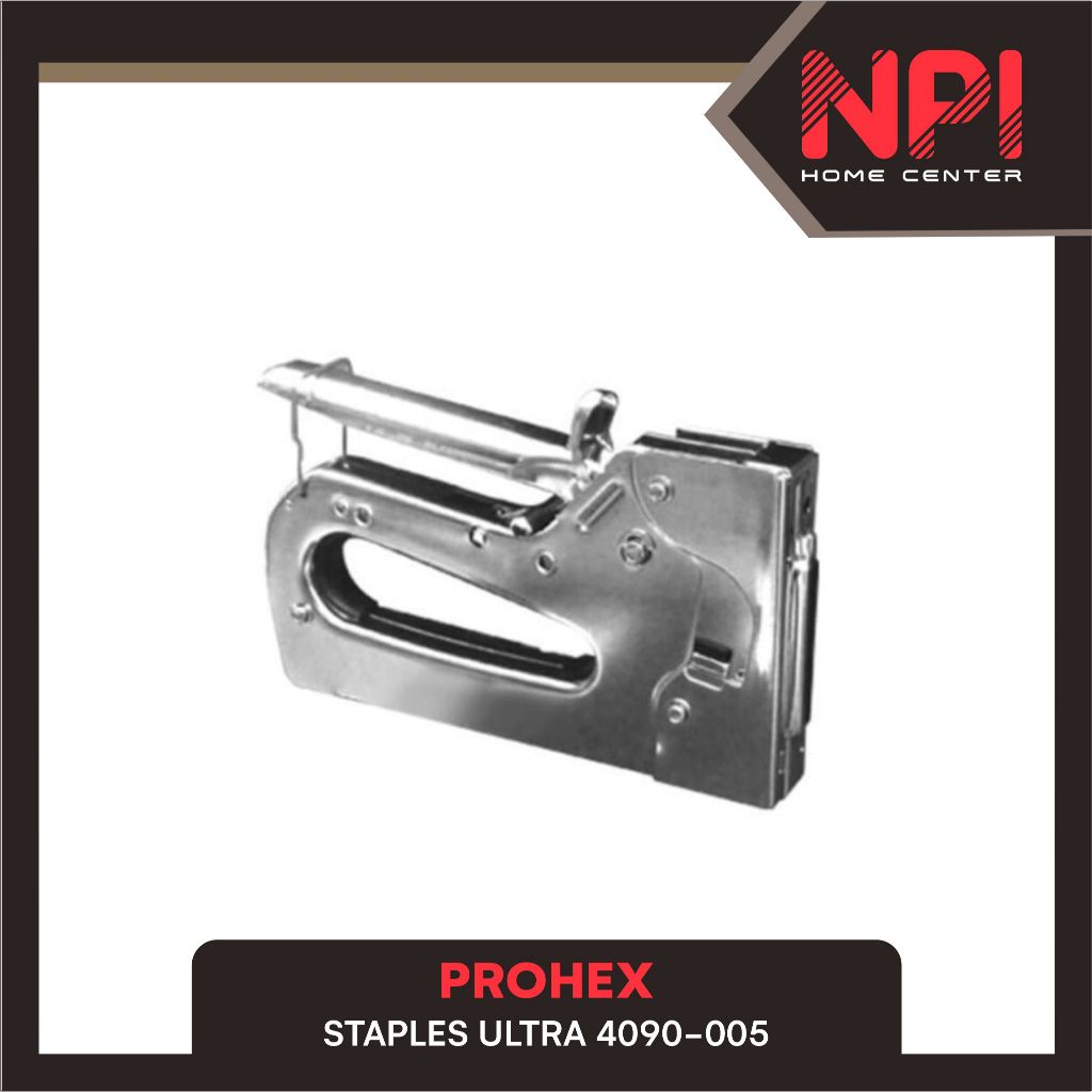 

Prohex - Staple Gun Tacker Ultra / Staples / Stapler / Steples Tembak 4090 005