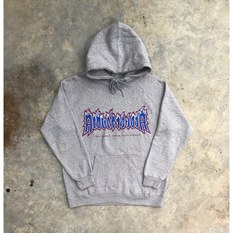 Hoodie Acover Flame Grey