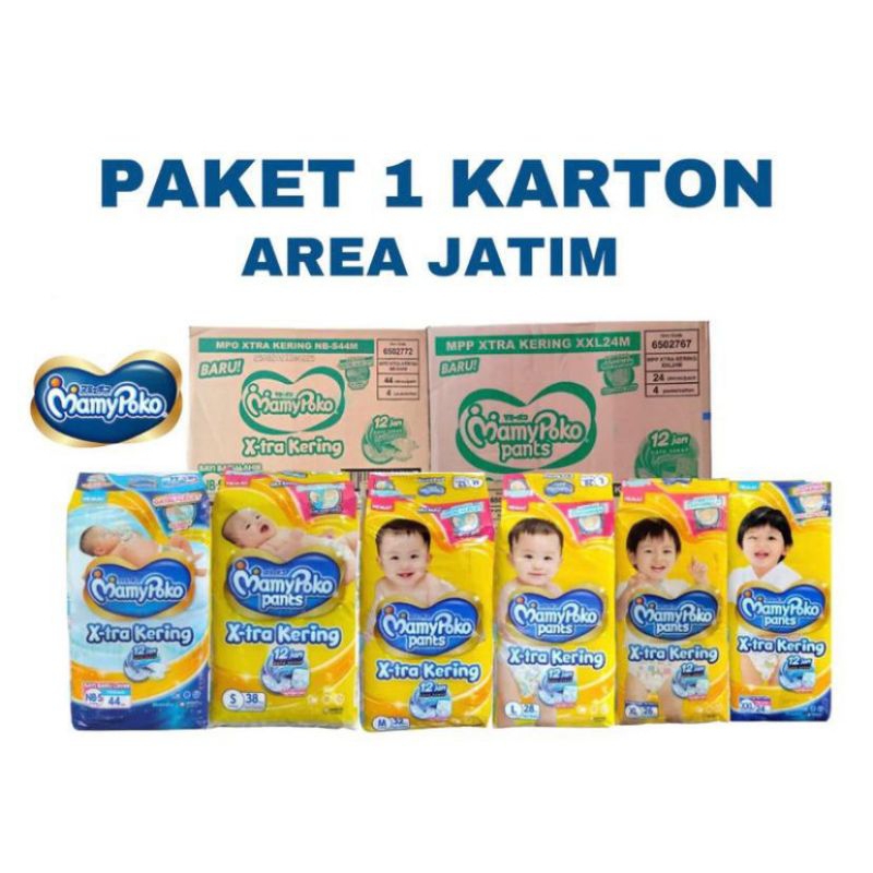 1 Dus Karton Mamypoko Size S M L