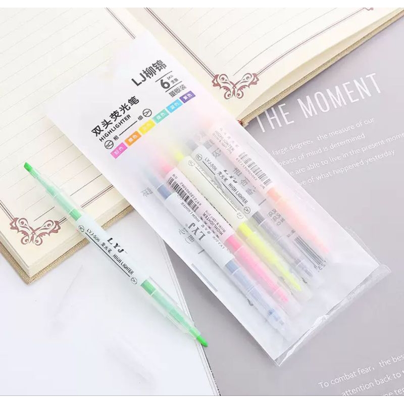 

Stabilo 6 In 1 / Stabilo Warna Warni 6 Warna Bagus / Highlighter Murah