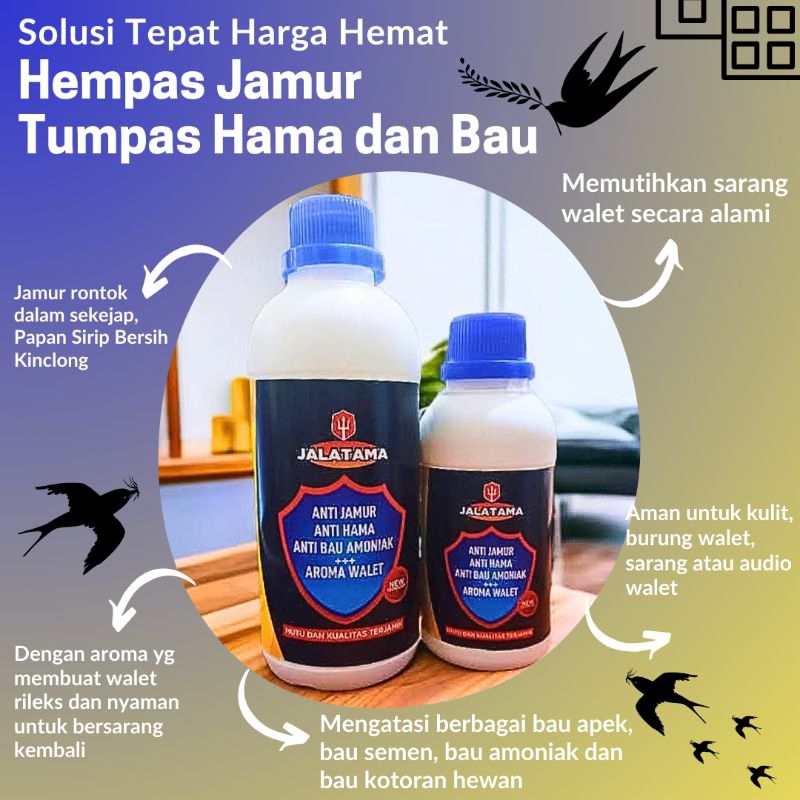 Jalatama Anti Jamur Anti Hama Anti Bau Amoniak +++ Aroma Walet