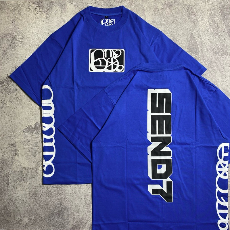 SEND7 - BLUE STICKER TS