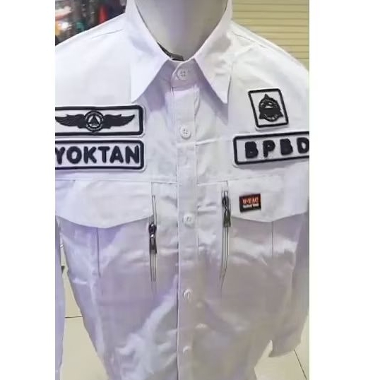 baju taktikal  lengan panjang BPBD