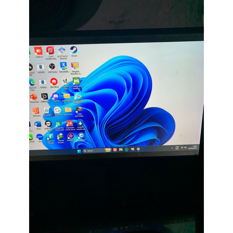 monitor lg 17 inc bekas