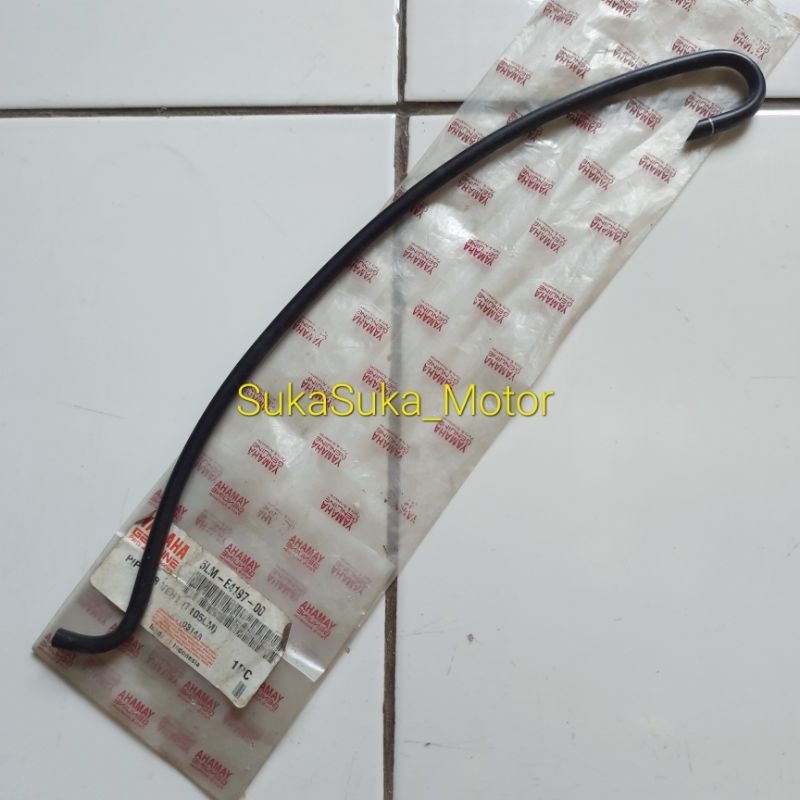 Selang slang udara hawa karbu pipe air vent jupiter z lama T105 ori ygp nos | 5LM-E4197-00
