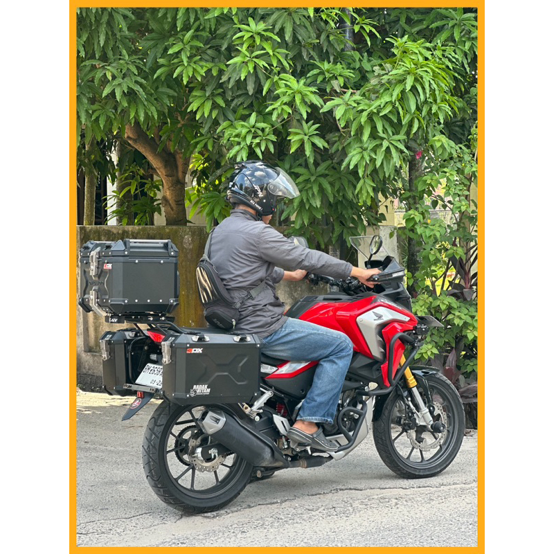 Sidebox Pannier Badak Hitam || Badak Hitam || 24L || 27L || Box Samping Pannier || Pannier ||