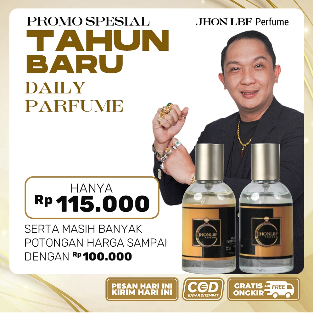 Jhon LBF Parfume Mild Temptation & Wild Breeze 30mL Tahan 8 Jam