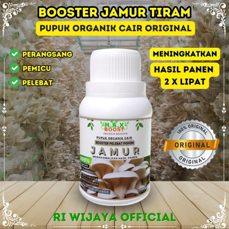 Pupuk Booster Jamur Tiram (Pupuk Jamur Tiram)/ Perangsang Jamur Tiram/ Pupuk Boster Jamur Tiram