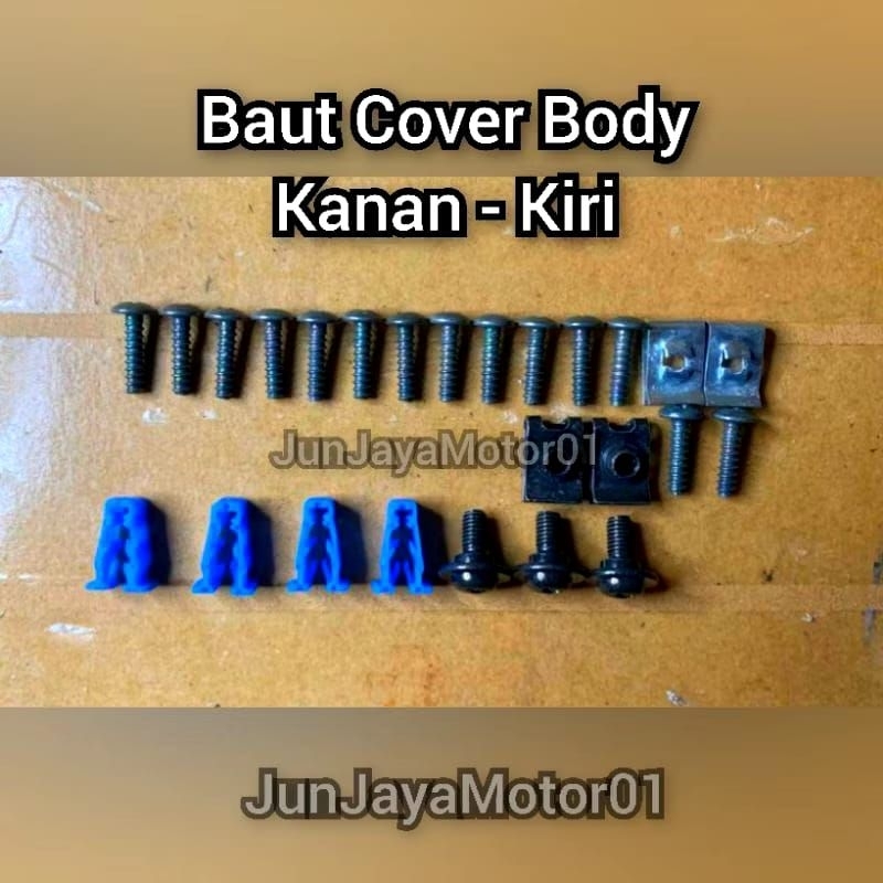 Baut body Honda PCX 160 baut cover body kanan kiri