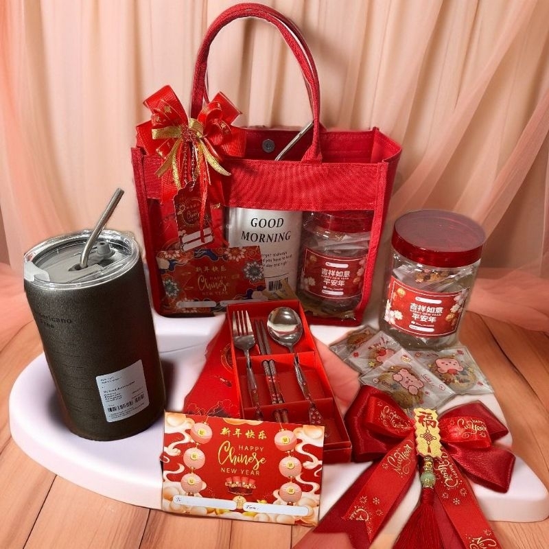 

HAMPERS IMLEK TAS TUMBLER COOKIES SPECIAL TAS SET PREMIUM CNY