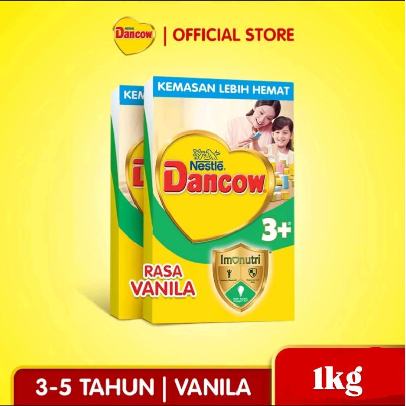 

NESTLE DANCOW 3+ 1KG ( susu anak dancow 3+ )