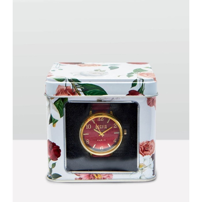 Brunbrun Paris Jam Tangan Wanita Deandra Red