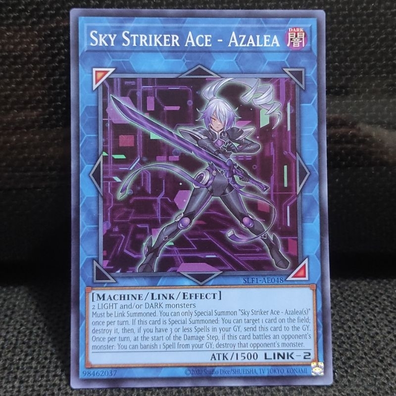 Kartu Yugioh OCG AE Sky Striker Ace - Azalea Super Rare SR ORI SLF1 NM