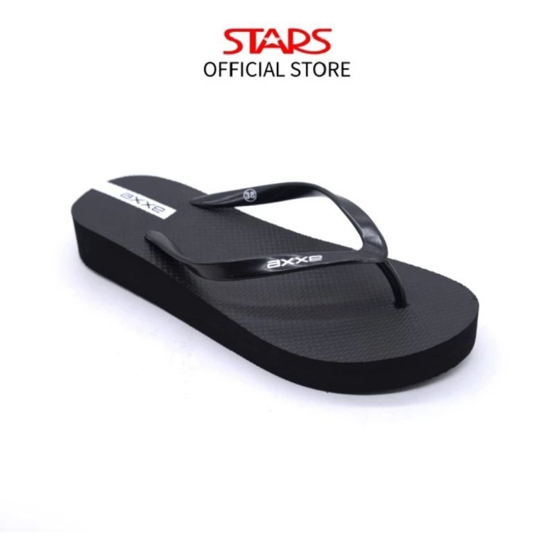 AXXE Sandal Japit Wanita Luisa Hitam