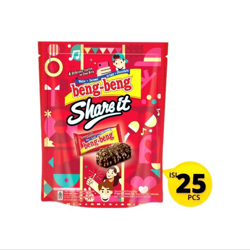 

Beng-beng Share it Wafer Chocolate Pouch 237.5g