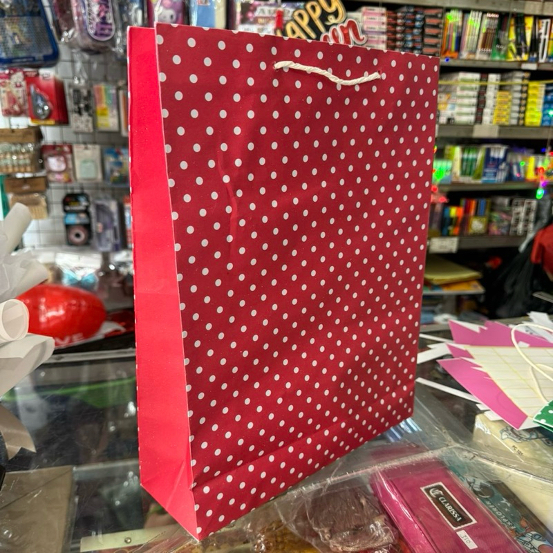 

Paper Bag Polkadot Doff Large