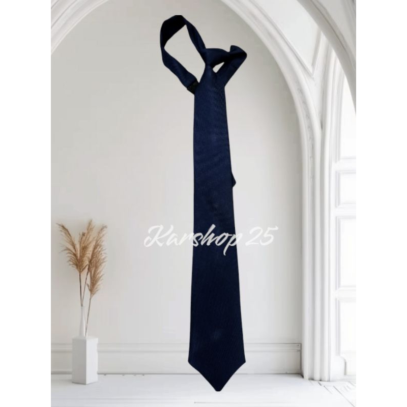 DASI BIRU DONGKER INSTANT DASI WARNA NAVY DASI BIRU DONGKER DOV DASI KERJA POLOS DASI POLOS DASI KEM