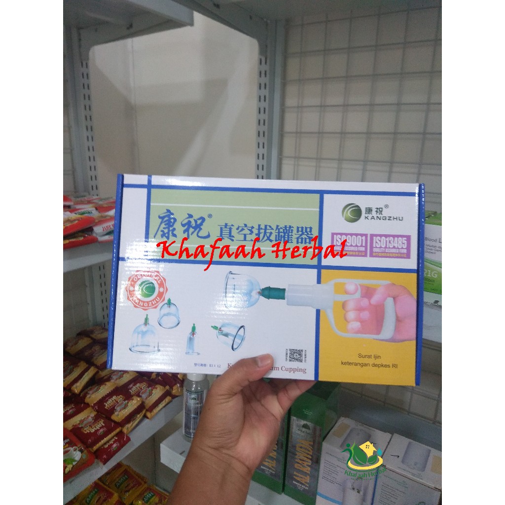 Alat Bekam Kop Angin Kangzhu 12 Bekam Komplit Lengkap Berkualitas Ori