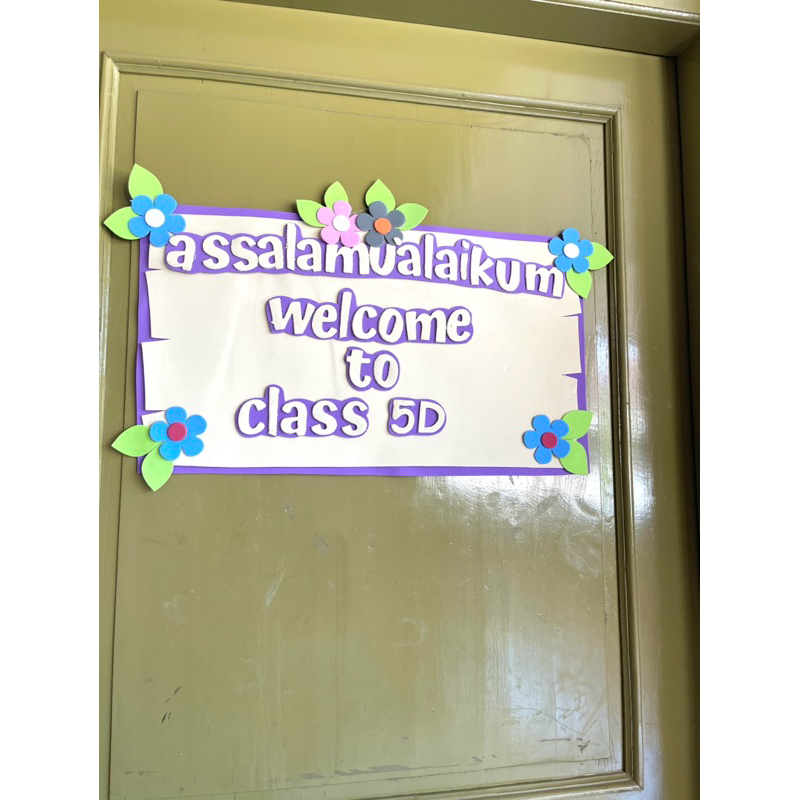 Hiasan Pintu Kelas TK, PAUD