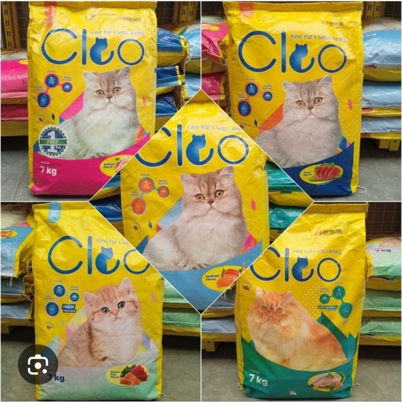makanan kucing Cleo 7kg