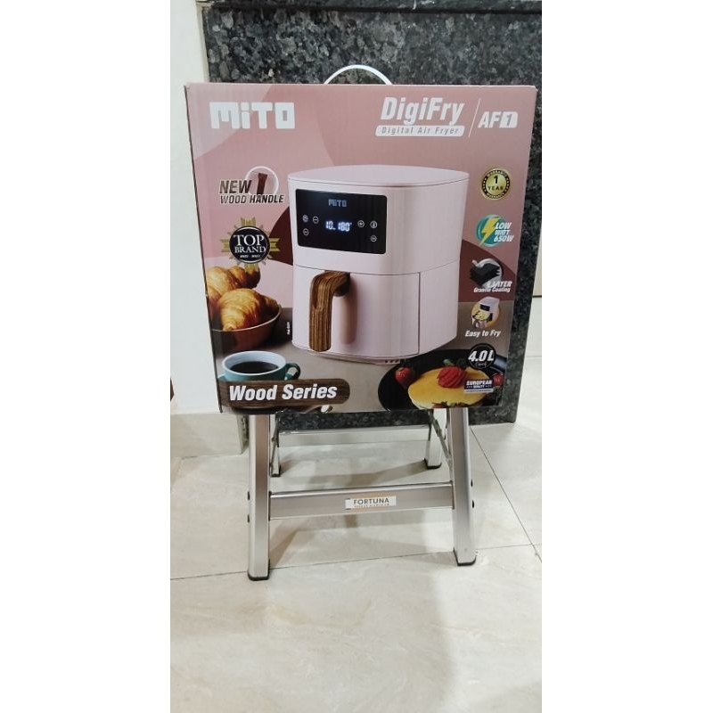 air fryer mito 4 liter low watt PRELOVED like new KIRIM INSTANT