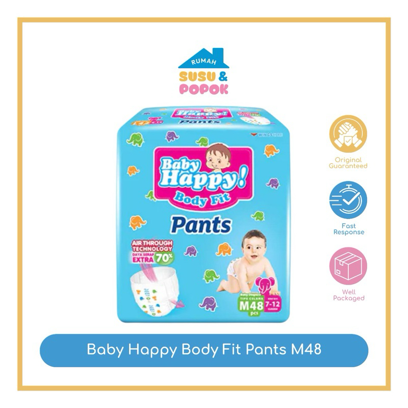 Baby Happy Body Fit Pants M48