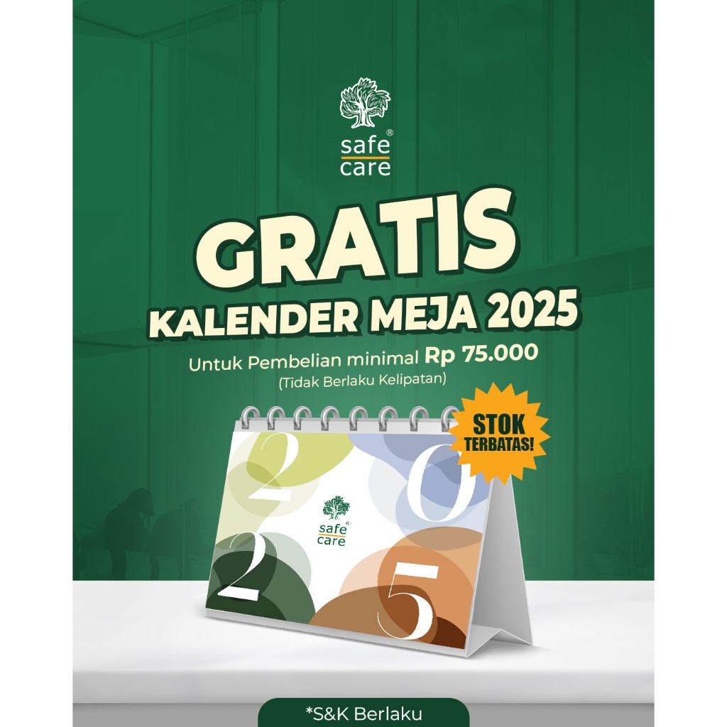 

(Limited Edition) Safe Care Special Calendar 2025