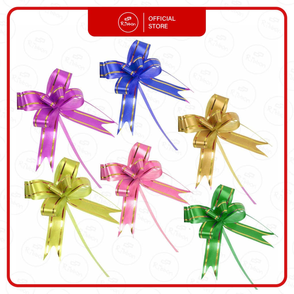 

Pita Tarik 18mm Lis EMAS Serut Parcel Kado Souvenir 18 mm GOLD STRIPE LACE