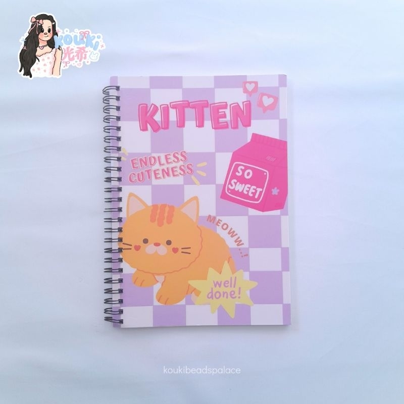 

PK-001 Spiral Notebook A5 Kertas Polos