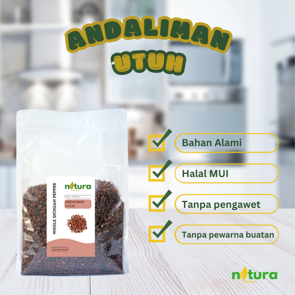 

Natura Golden Andaliman Utuh