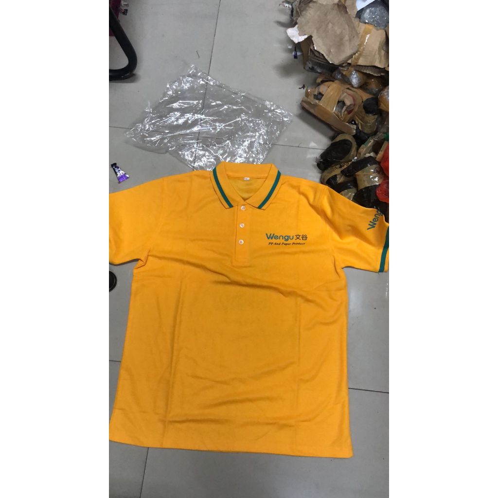 baju hadiah wengu satuan ( model polo) cocok untuk baju karyawan toko atk / untuk tidur / istirahat