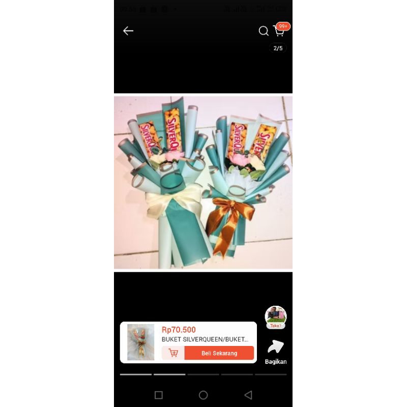 BUCKET SILVERQUEEN/BOUQUET COKELAT SILVERQUEEN/BOUQUET COKELAT SILVERQUEEN
