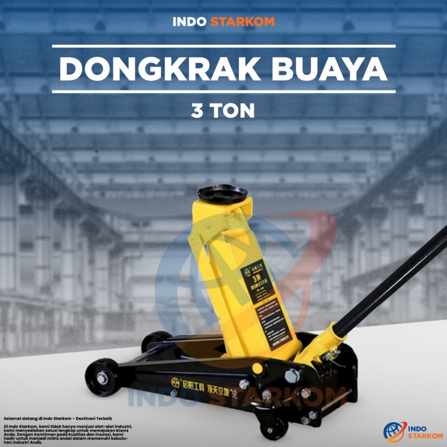 Dongkrak Buaya 3 Ton / Dongkrak Mobil