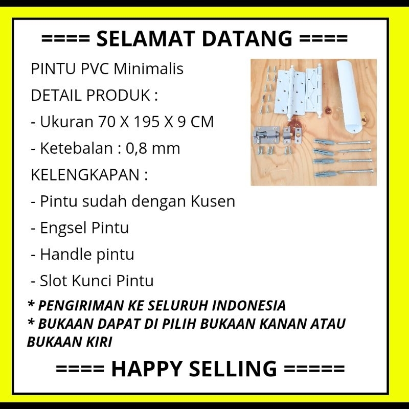 ZA. Pintu Pvc Kamar Mandi Minimalis Pintu Kamar Mandi Pvc 1/4 Kaca Pintu Wc Pvc Minimalis Pintu