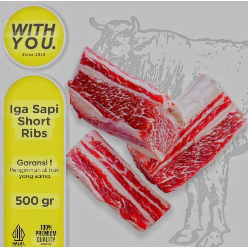 

TULANG IGA SAPI SAP IGA SHOTRIBS PREMIUM QUALITY 500G-KG