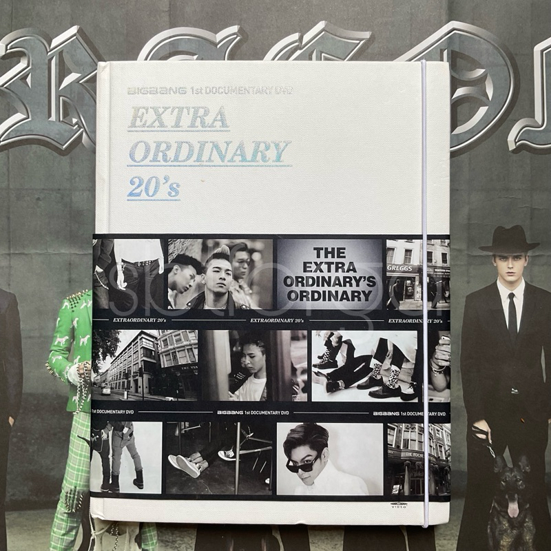 Bigbang 1st Documentary DVD Extraordinary 20's Album Official Rare
