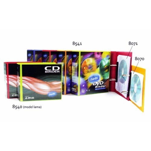 

Bantex DVD Binder 2 Ring 40mm (Include 5 Pcs Pocket) # 8541 (pcs)