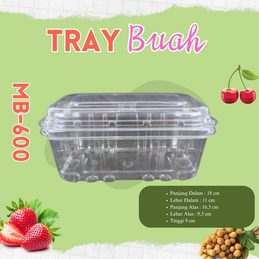 Mika Buah Strawberry, Anggur 500 gr isi 25 pcs | MB600